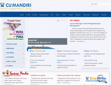 Tablet Screenshot of cumandiri.org